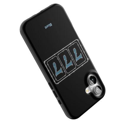 Blue Lucky 777 iPhone Case gallery - Iphone_16_Mini_Air_Plus_5