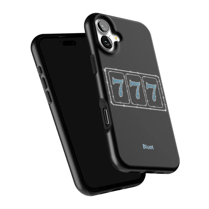 Blue Lucky 777 iPhone Case gallery - Iphone_16_Mini_Air_Plus_6