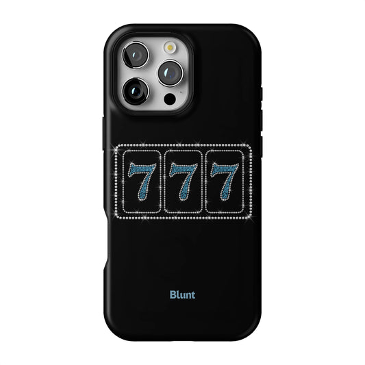 Blue Lucky 777 iPhone Case gallery - Iphone_16_Pro_Max_1