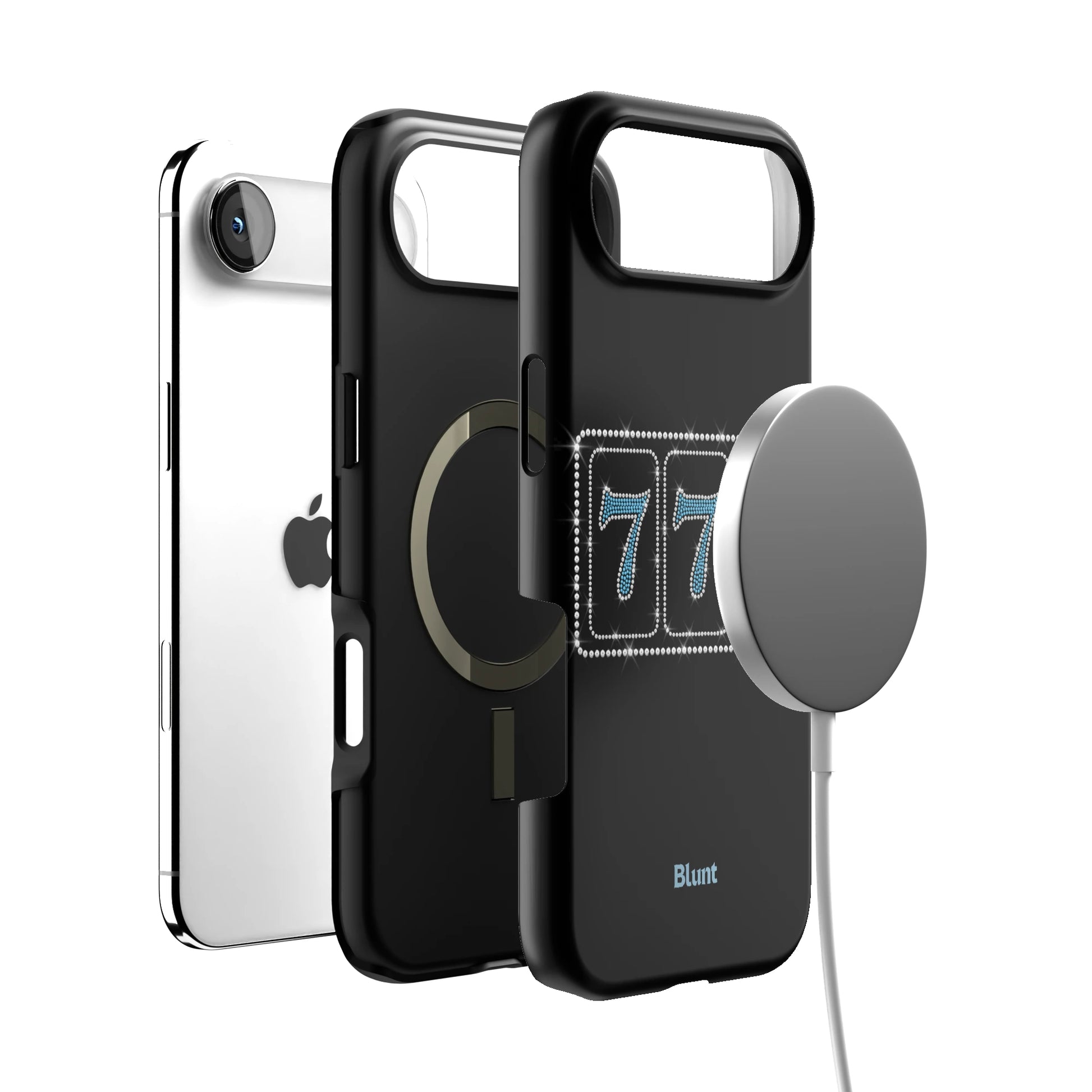 Blue Lucky 777 iPhone Case gallery - Iphone_17_Air_4