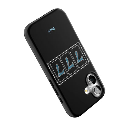 Blue Lucky 777 iPhone Case gallery - Iphone_17_Iphone_5