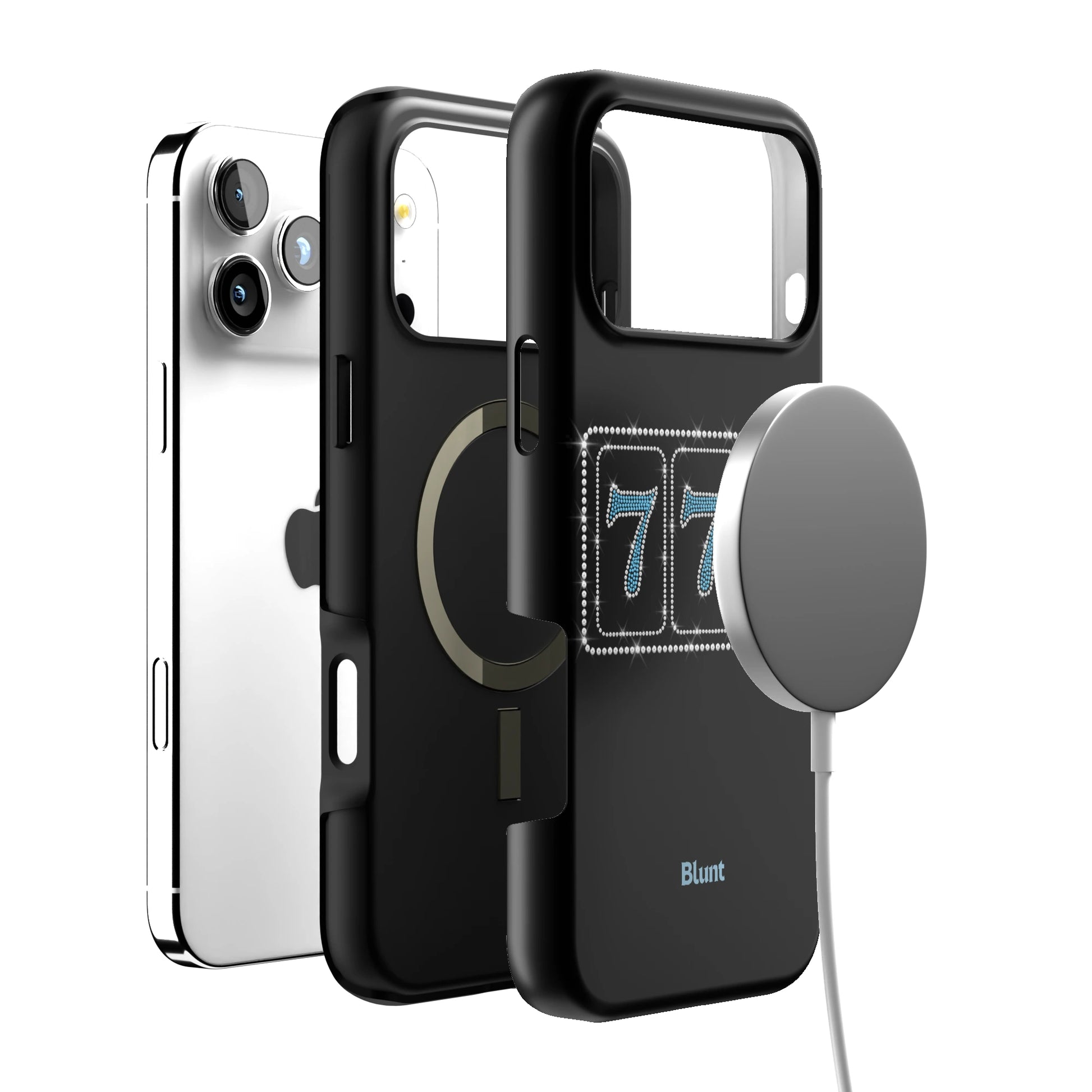 Blue Lucky 777 iPhone Case gallery - Iphone_17_Pro_Max_4