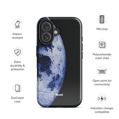 Blue Phase iPhone Case - Blunt Cases