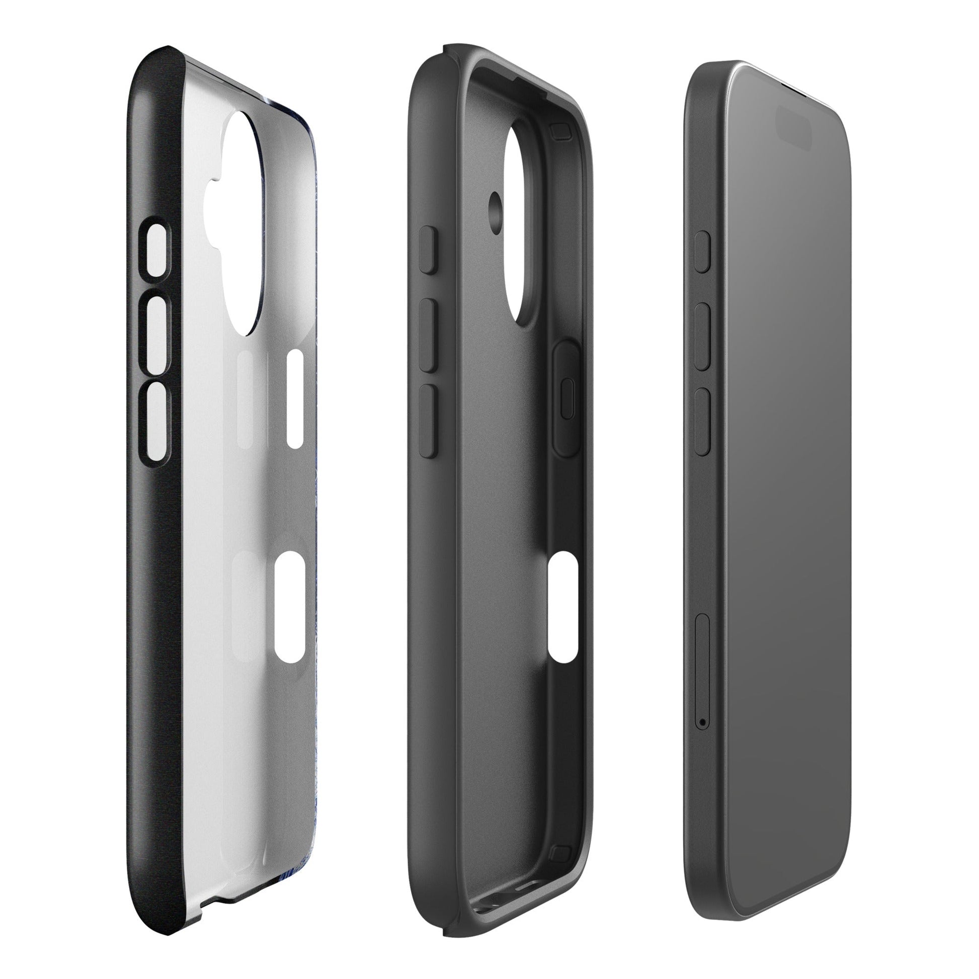 Blue Phase iPhone Case - Blunt Cases