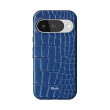 Blue Plush Pixel Case