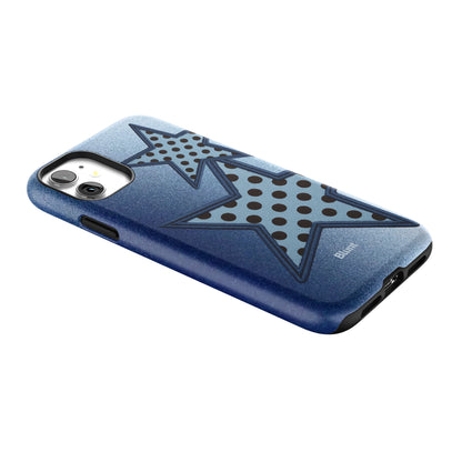 Blue Polka Star iPhone Case gallery - Iphone_11_Iphone_2