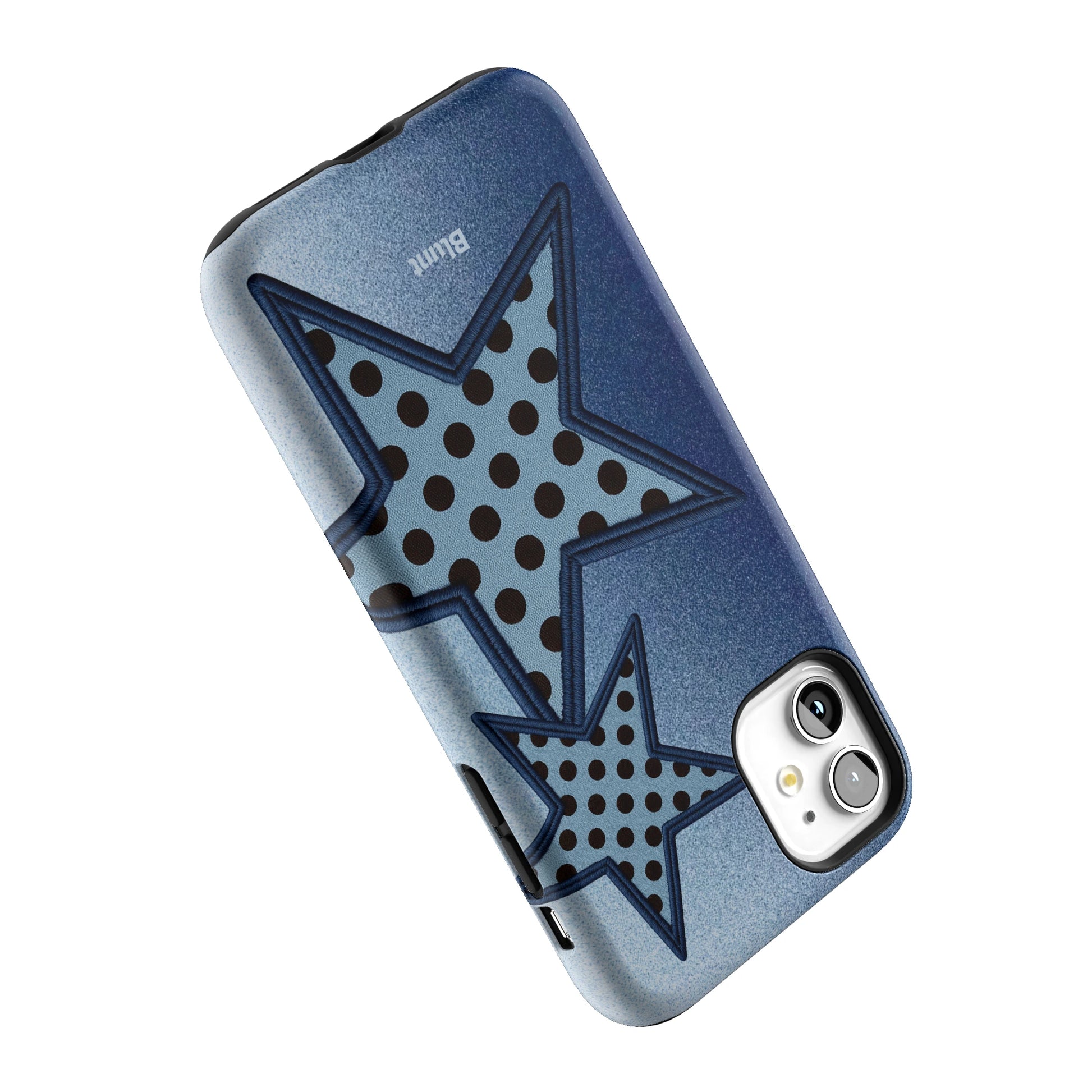 Blue Polka Star iPhone Case gallery - Iphone_11_Iphone_5
