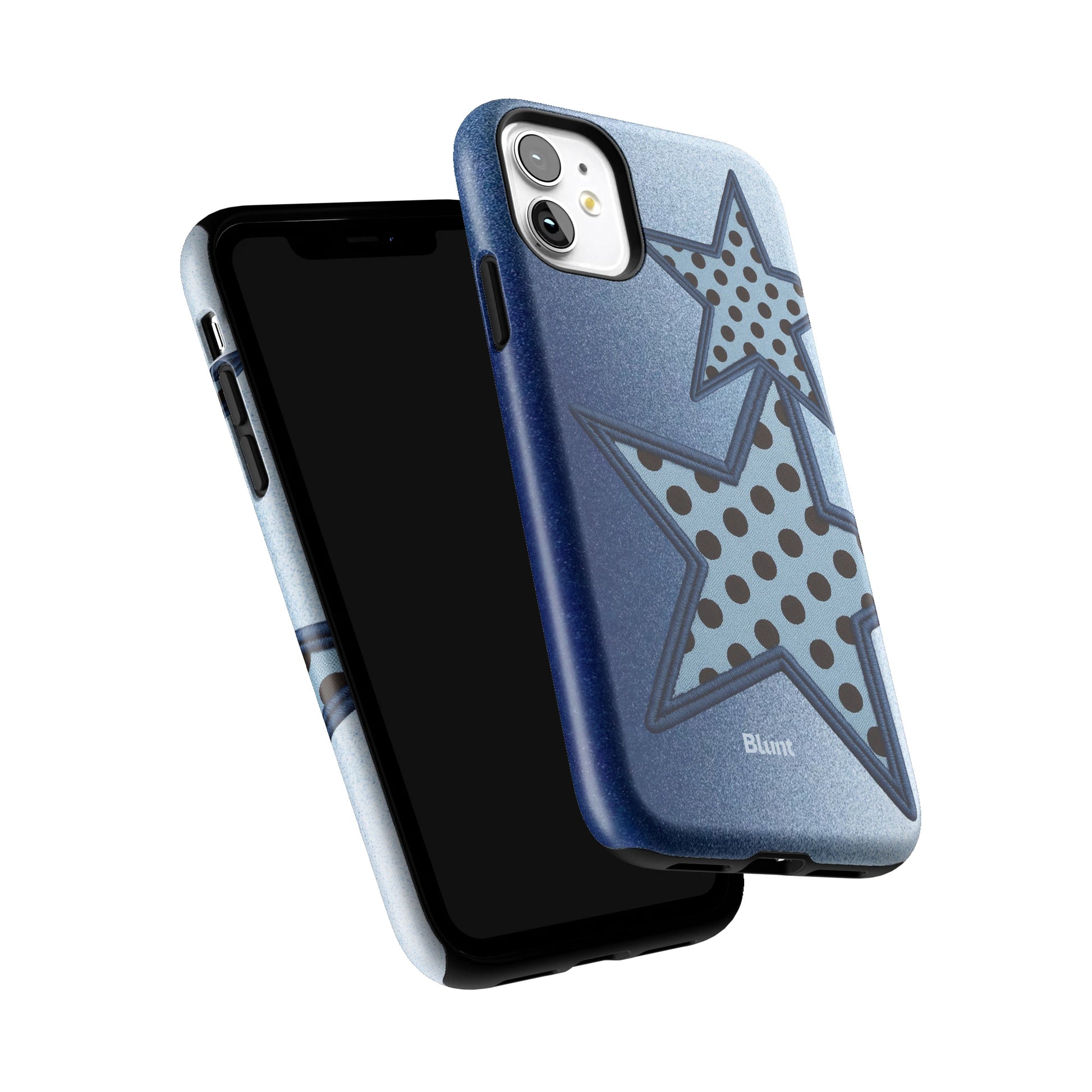 Blue Polka Star iPhone Case gallery - Iphone_11_Iphone_6
