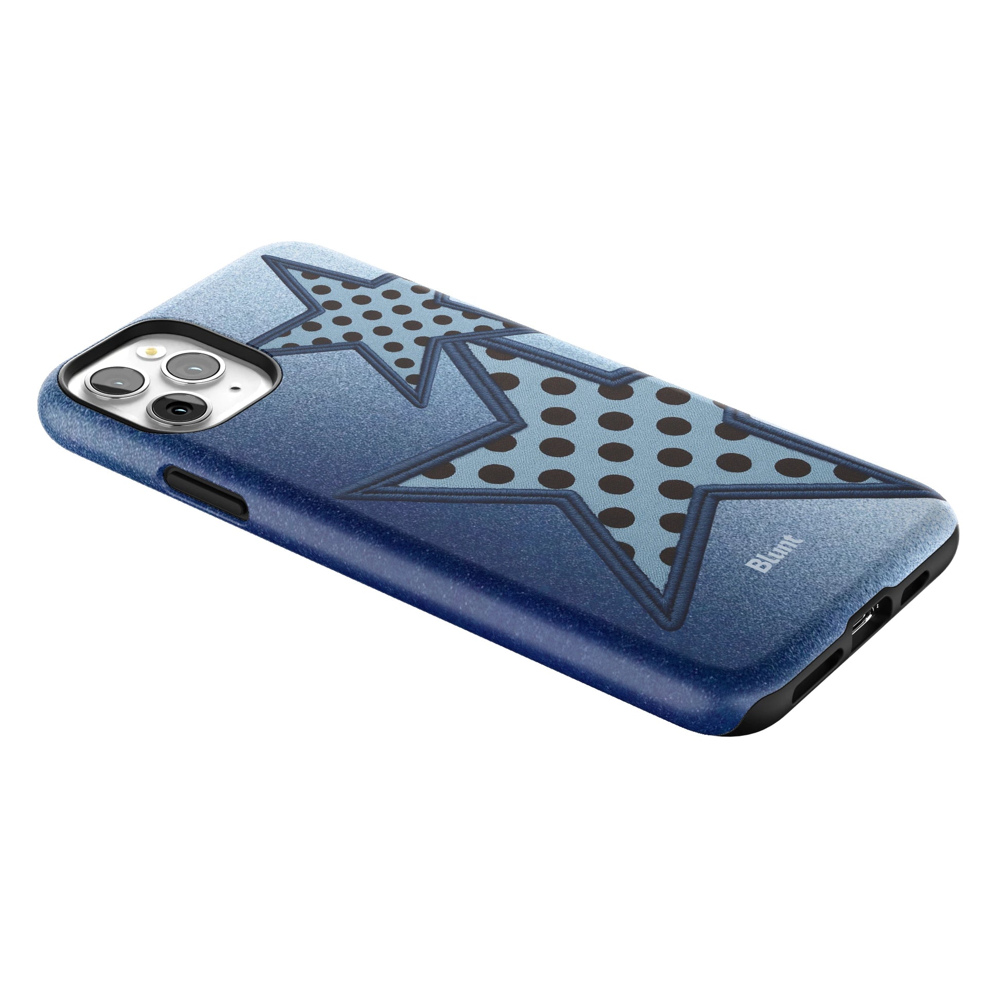 Blue Polka Star iPhone Case gallery - Iphone_11_Pro_Max_2