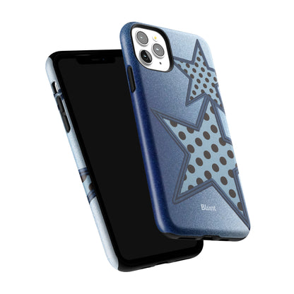 Blue Polka Star iPhone Case gallery - Iphone_11_Pro_Max_6