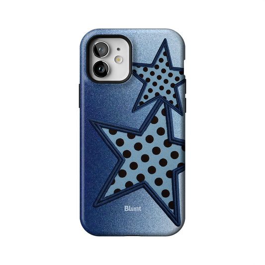 Blue Polka Star iPhone Case gallery - Iphone_12_Iphone_1