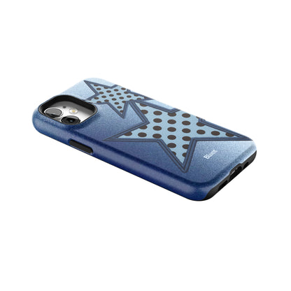 Blue Polka Star iPhone Case gallery - Iphone_12_Mini_Air_Plus_2
