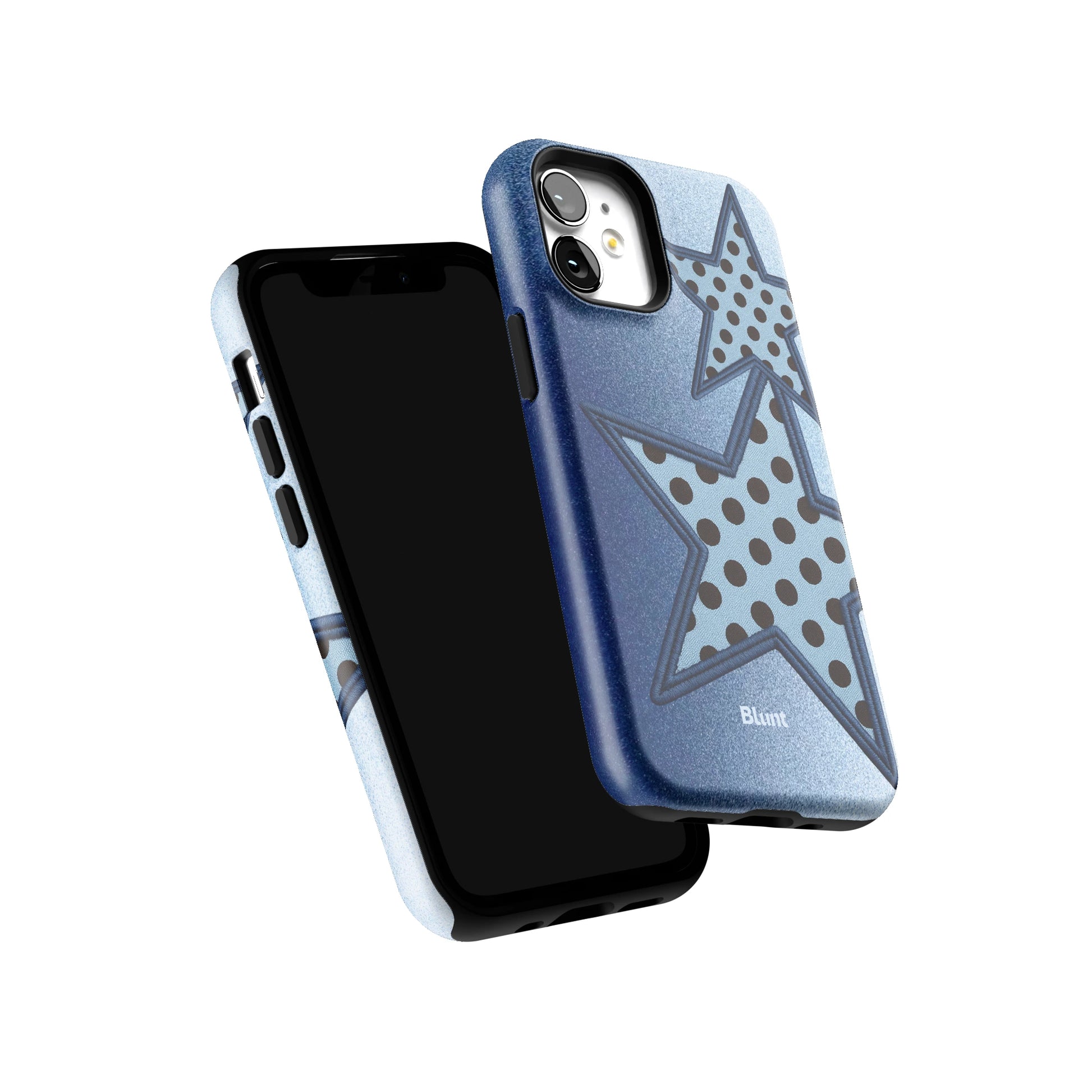 Blue Polka Star iPhone Case gallery - Iphone_12_Mini_Air_Plus_6