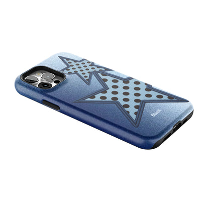 Blue Polka Star iPhone Case gallery - Iphone_12_Pro_2