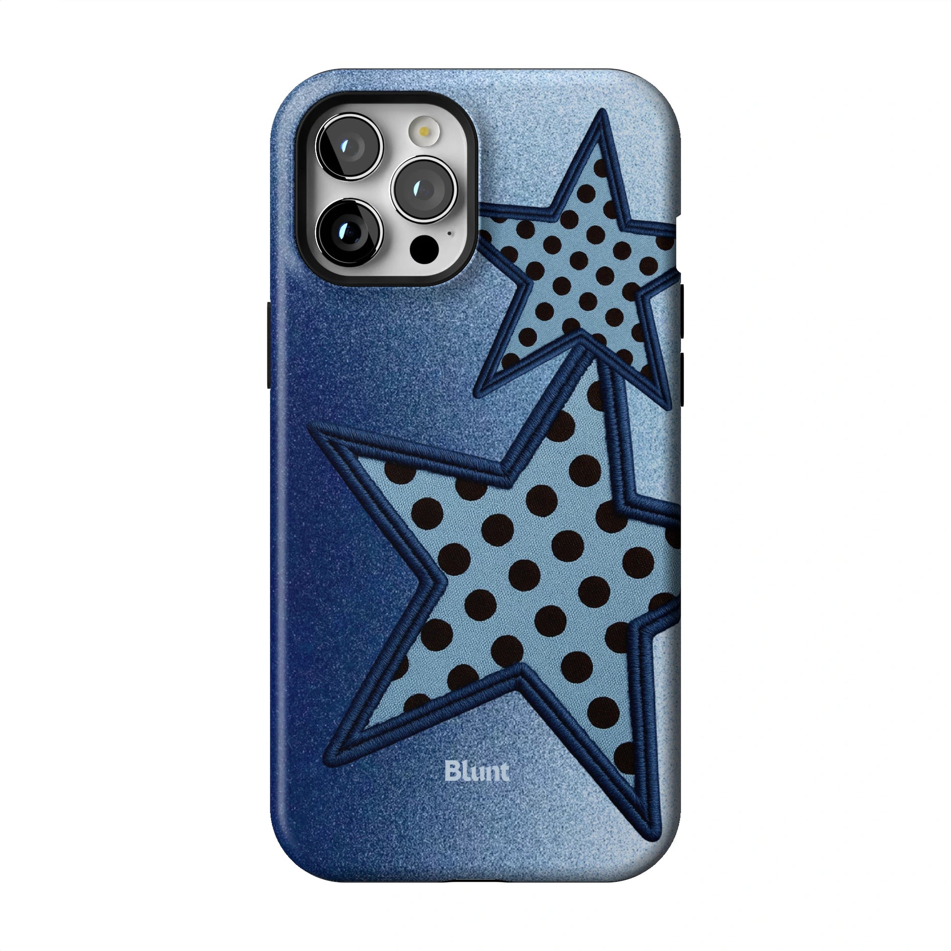 Blue Polka Star iPhone Case gallery - Iphone_12_Pro_Max_1