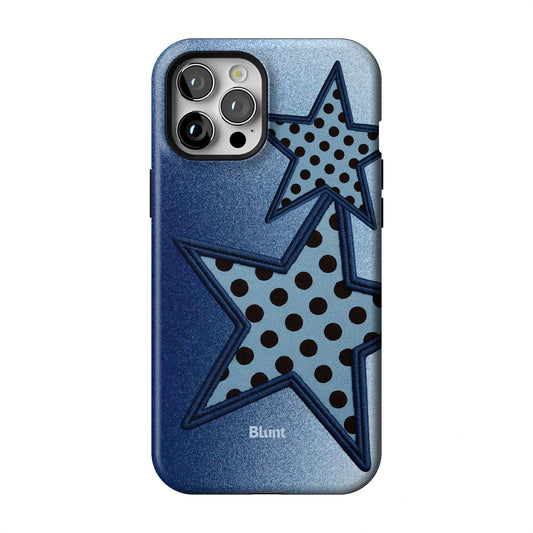 Blue Polka Star iPhone Case gallery - Iphone_12_Pro_Max_1