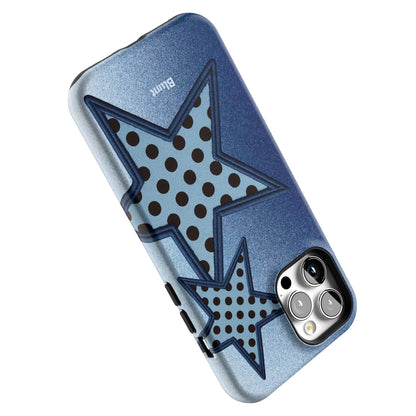 Blue Polka Star iPhone Case gallery - Iphone_12_Pro_Max_5