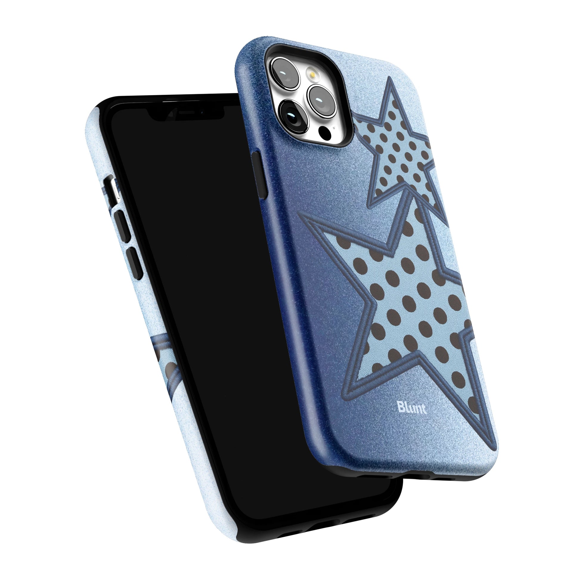 Blue Polka Star iPhone Case gallery - Iphone_12_Pro_Max_6