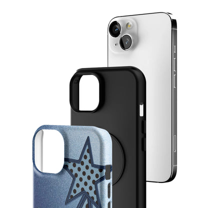 Blue Polka Star iPhone Case gallery - Iphone_13_Iphone_3