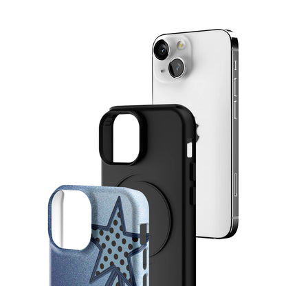 Blue Polka Star iPhone Case gallery - Iphone_13_Mini_Air_Plus_3