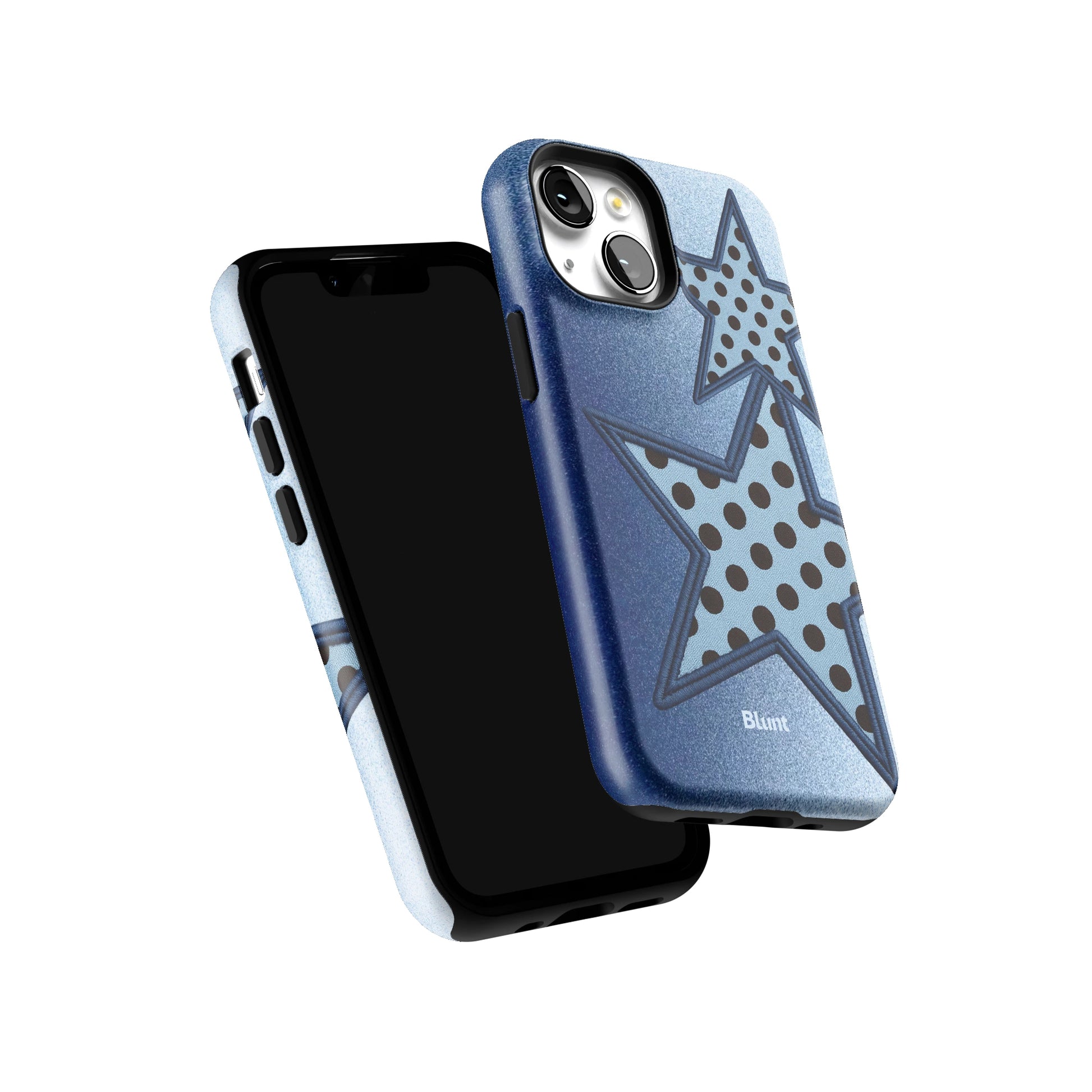 Blue Polka Star iPhone Case gallery - Iphone_13_Mini_Air_Plus_6