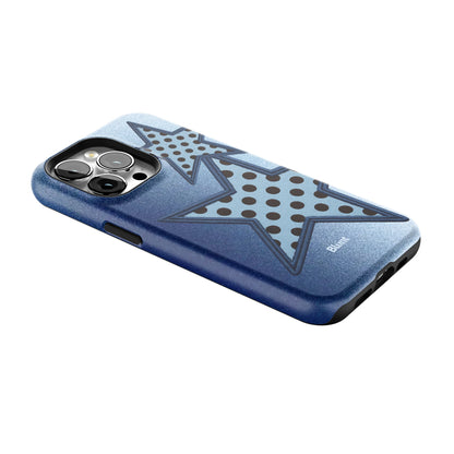 Blue Polka Star iPhone Case gallery - Iphone_13_Pro_2