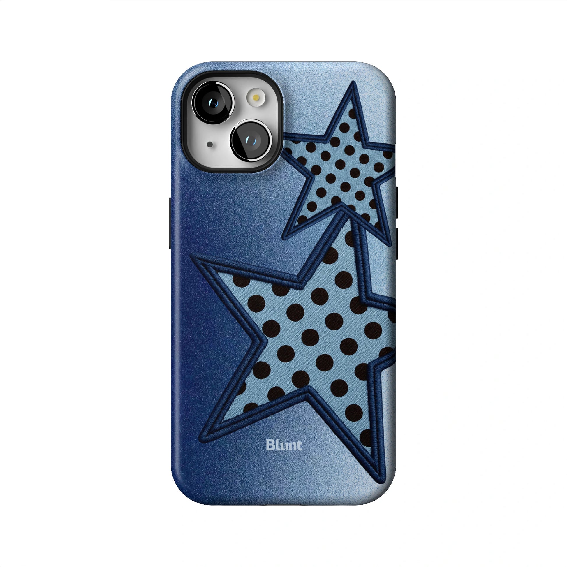 Blue Polka Star iPhone Case gallery - Iphone_14_Iphone_1