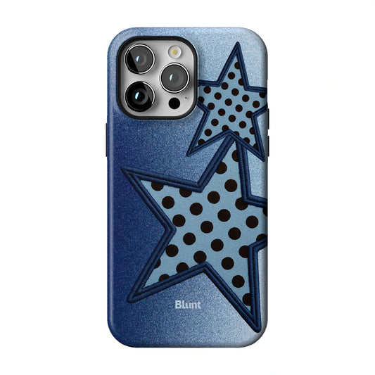 Blue Polka Star iPhone Case gallery - Iphone_14_Pro_Max_1