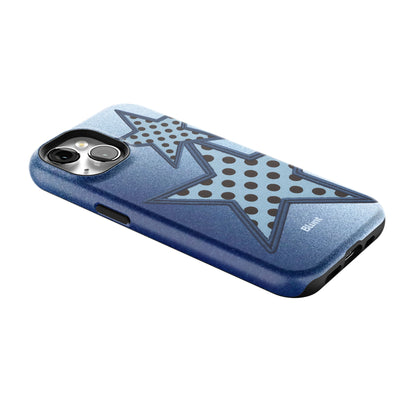Blue Polka Star iPhone Case gallery - Iphone_15_Iphone_2