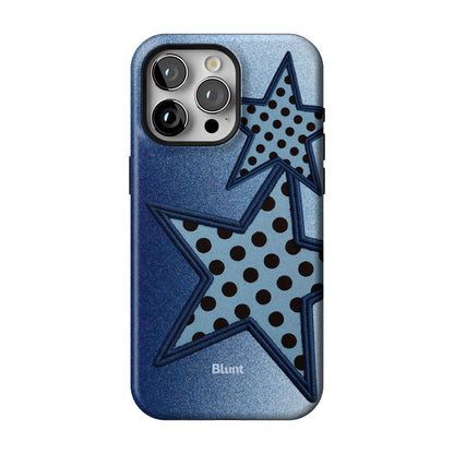 Blue Polka Star iPhone Case gallery - Iphone_15_Pro_Max_1
