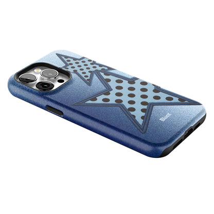 Blue Polka Star iPhone Case gallery - Iphone_15_Pro_Max_2
