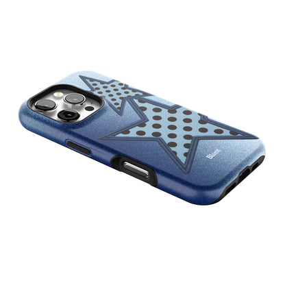 Blue Polka Star iPhone Case gallery - Iphone_16_Pro_2
