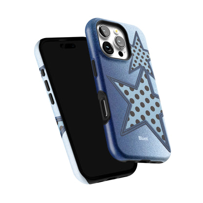 Blue Polka Star iPhone Case gallery - Iphone_16_Pro_6