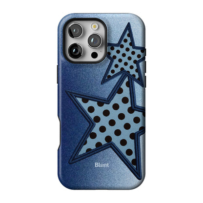 Blue Polka Star iPhone Case gallery - Iphone_16_Pro_Max_1