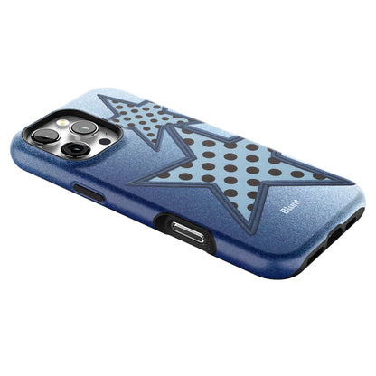Blue Polka Star iPhone Case gallery - Iphone_16_Pro_Max_2
