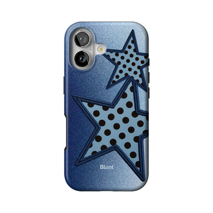 Blue Polka Star iPhone Case gallery - Iphone_17_Iphone_1