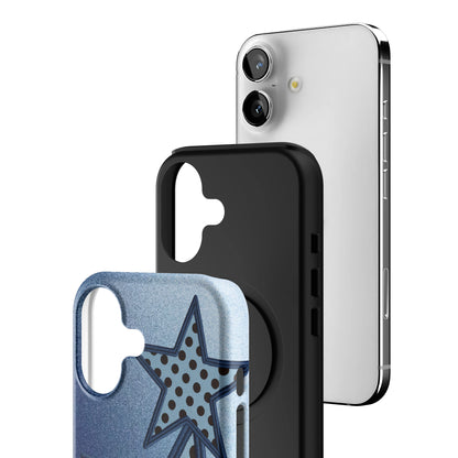 Blue Polka Star iPhone Case gallery - Iphone_17_Iphone_3
