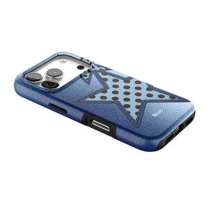 Blue Polka Star iPhone Case gallery - Iphone_17_Pro_2