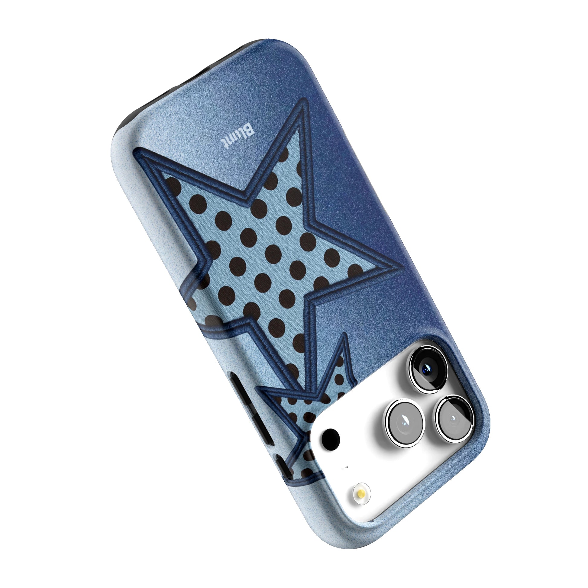 Blue Polka Star iPhone Case gallery - Iphone_17_Pro_5