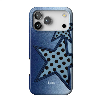 Blue Polka Star iPhone Case gallery - Iphone_17_Pro_Max_1