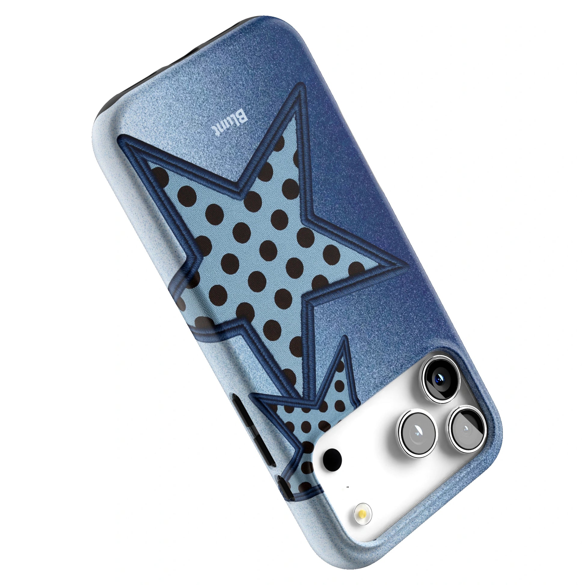 Blue Polka Star iPhone Case gallery - Iphone_17_Pro_Max_5