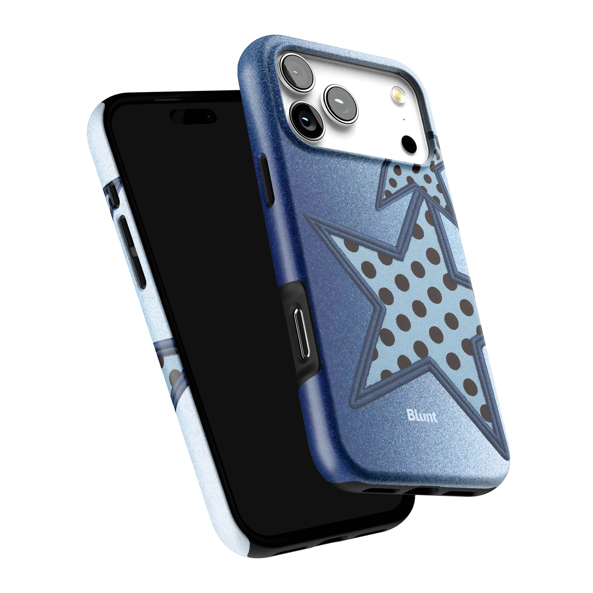 Blue Polka Star iPhone Case gallery - Iphone_17_Pro_Max_6