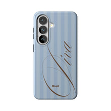 Blue Retro Diva Samsung Case