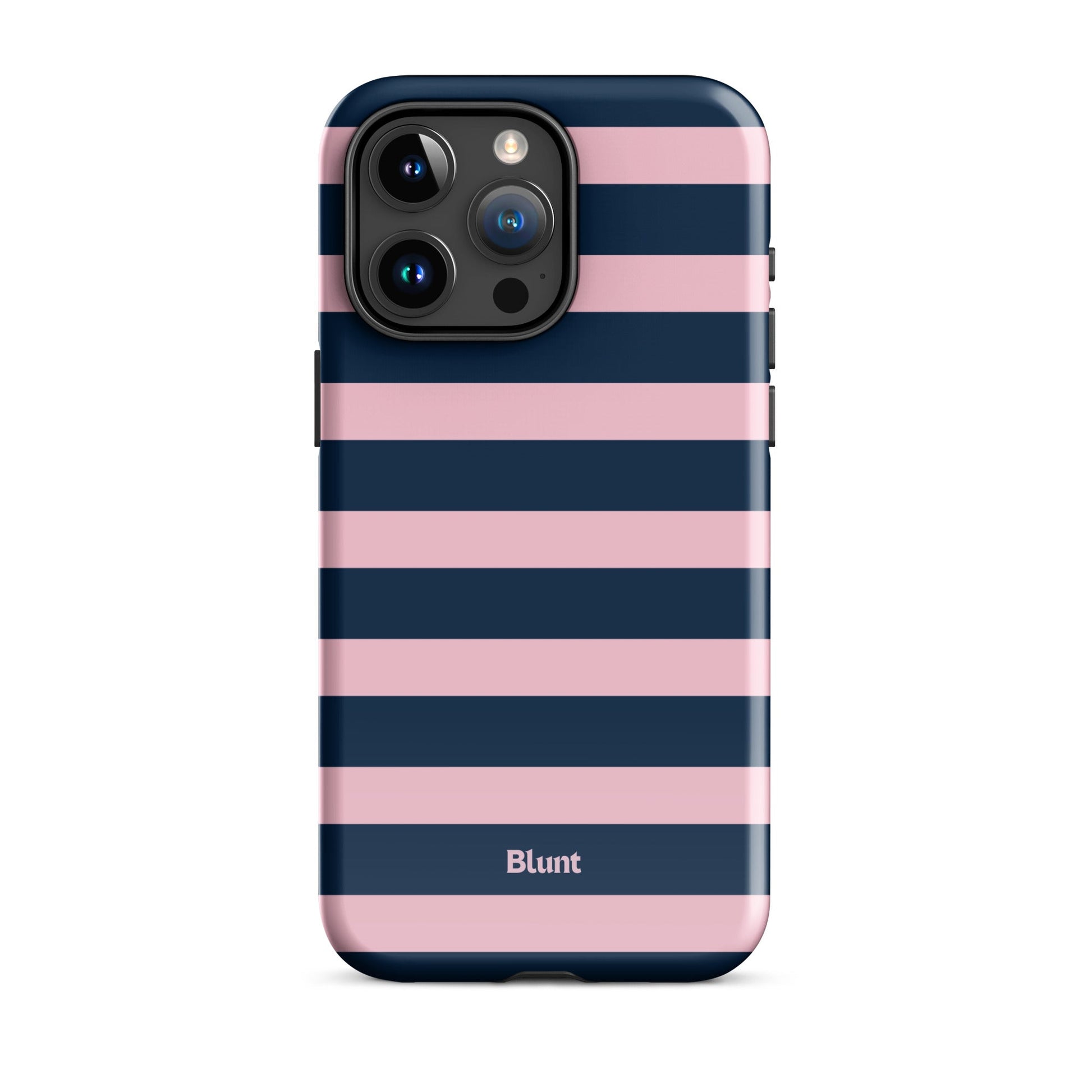 Blueberry Blush Stripe iPhone Case - Blunt Cases