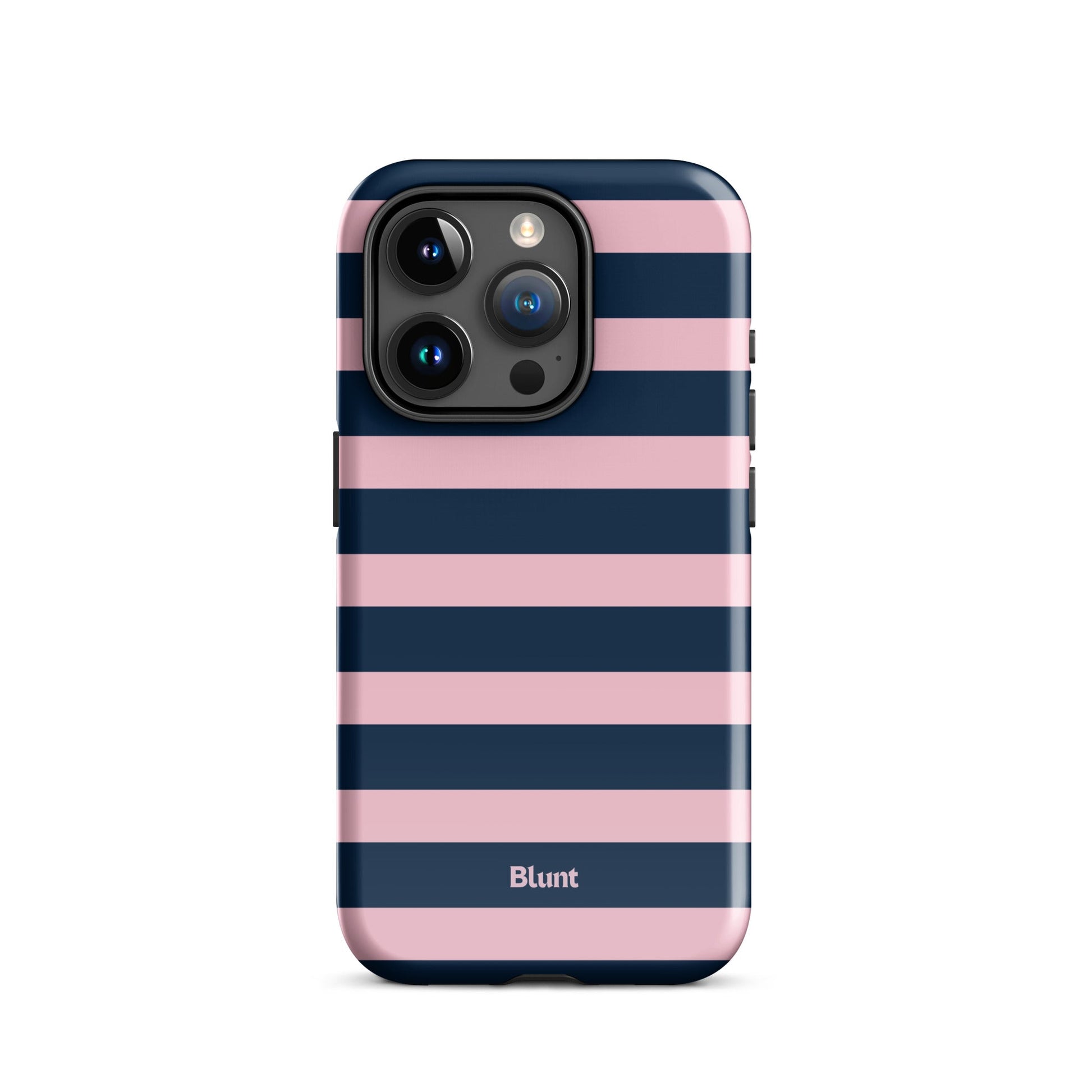 Blueberry Blush Stripe iPhone Case - Blunt Cases