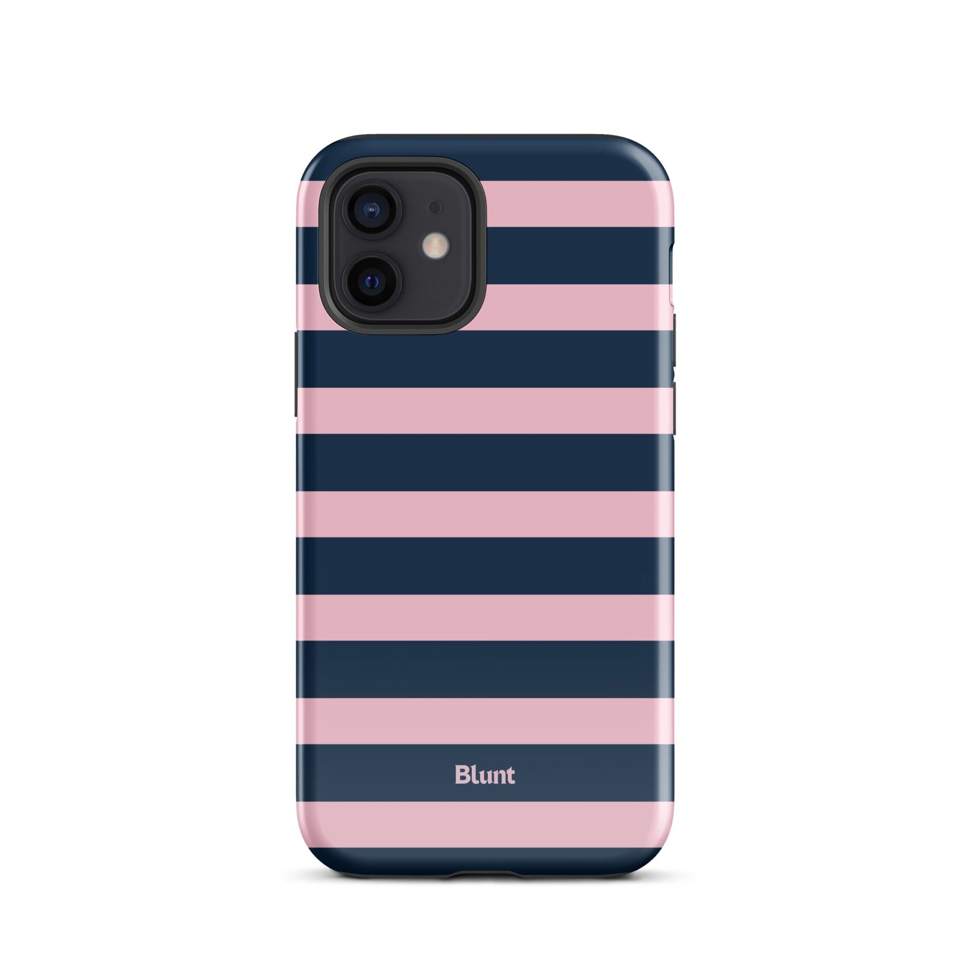Blueberry Blush Stripe iPhone Case - Blunt Cases