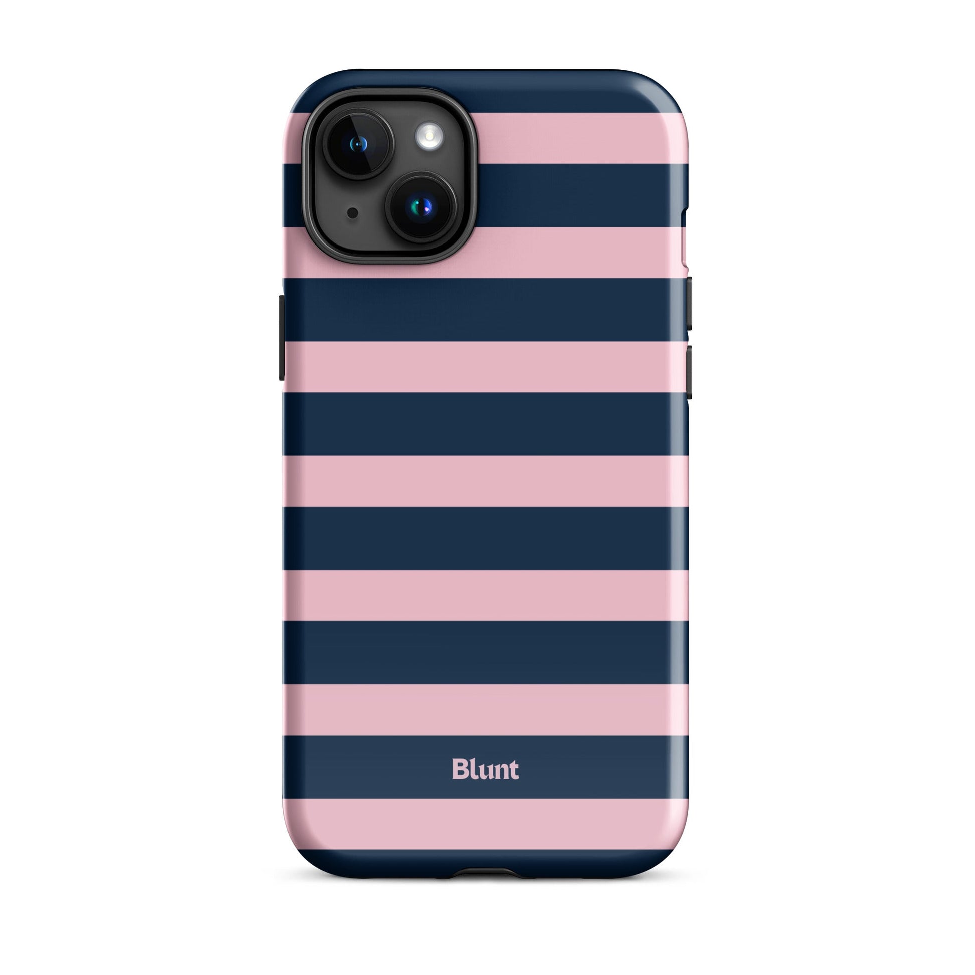 Blueberry Blush Stripe iPhone Case - Blunt Cases
