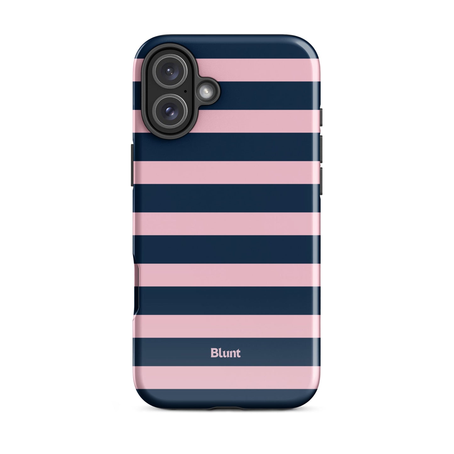 Blueberry Blush Stripe iPhone Case - Blunt Cases
