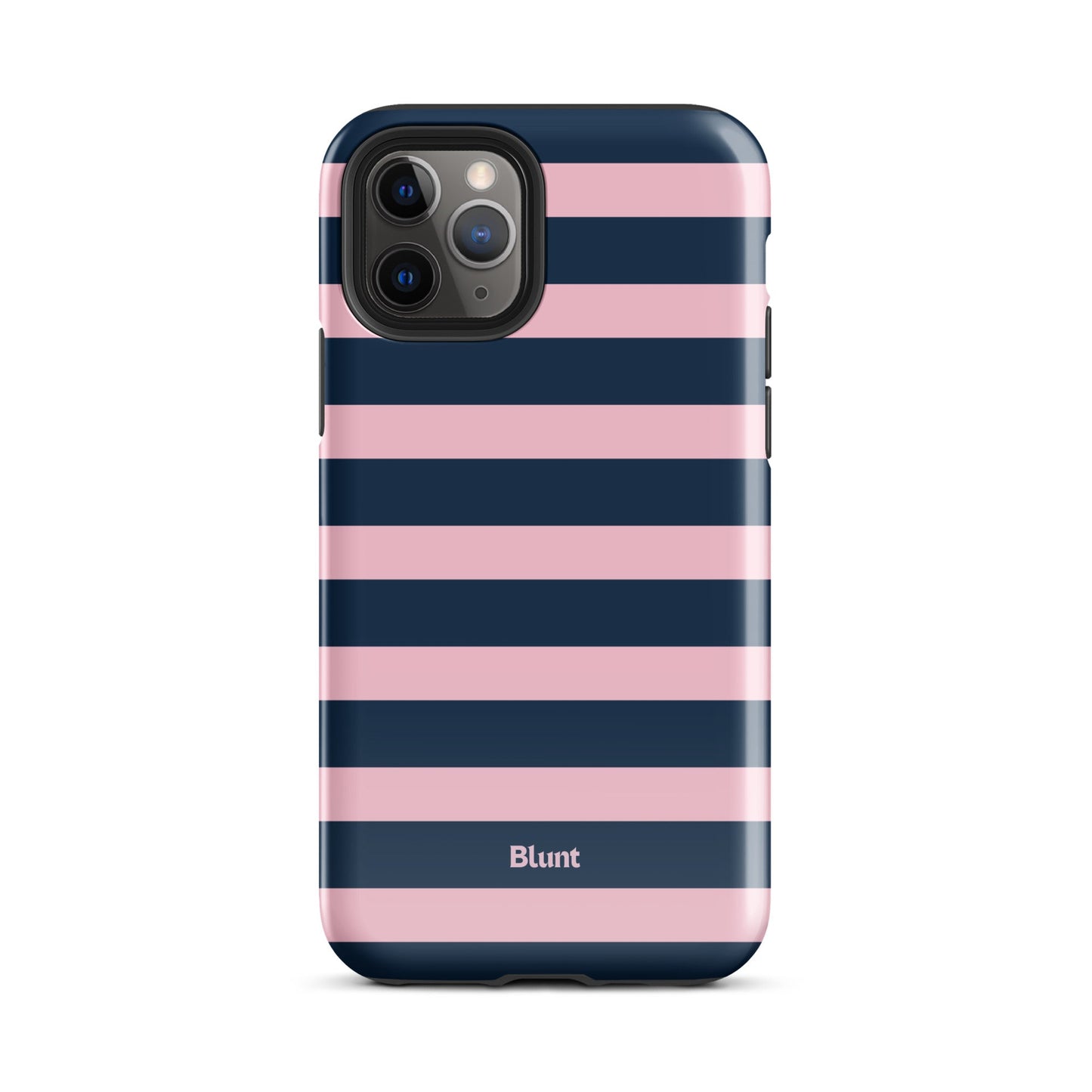 Blueberry Blush Stripe iPhone Case - Blunt Cases