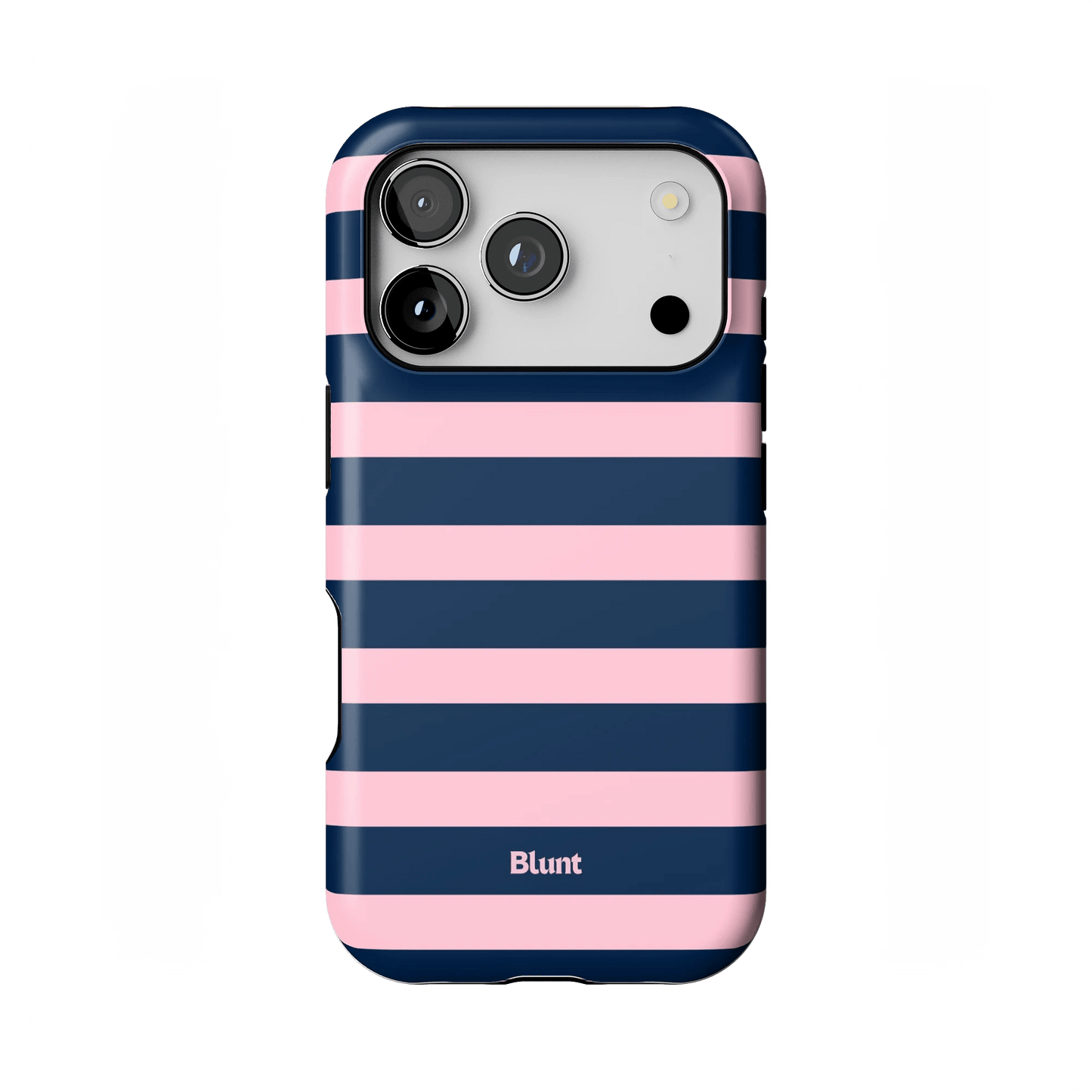 Blueberry Blush Stripe iPhone Case - Blunt Cases